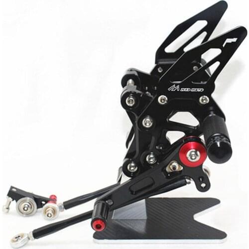 Footrest for ducati 1098 1098S CNC Adjustable Footrests Foot Pegs Rider Rearset Foot Rest