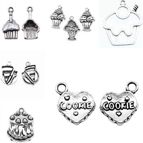 Tristana A Piece Of Cake Charms designer charms for jewelry making diy jewelry kit accessories