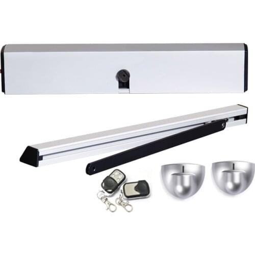 Remote control with exit button Automatic Swing Door Opener motor single leaf 100kg loading weight