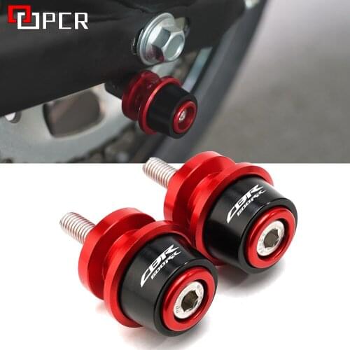 Swingarm Sliders Spools Stand Bobbins CNC Aluminum Alloy for Honda CBR600RR CBR 600 RR 2003 2004 2005 2006 - 2020