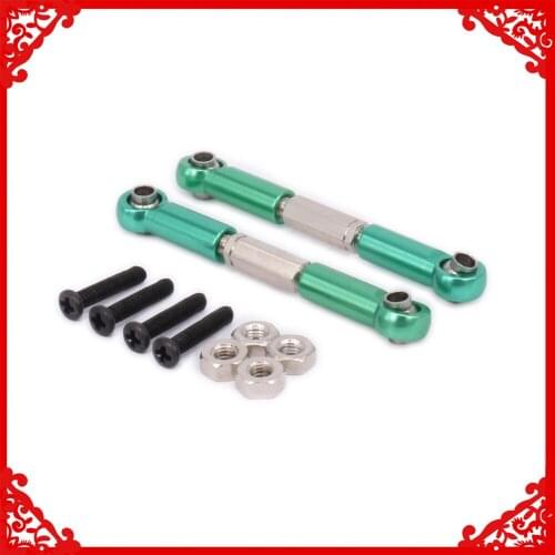 Tie Rod Servo Link For Rc Hobby Model Car 1-12 Wltoys 12428 12423 Monster Truck Short Course Off-Road