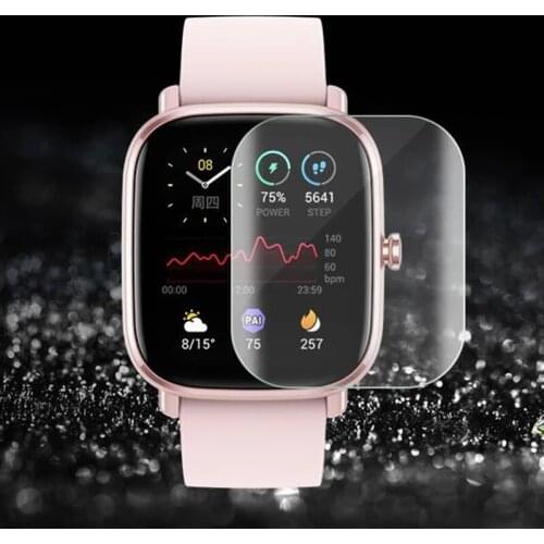 Screen Protector For Xiaomi Huami Amazfit Bip GTS 2 mini GTR 2 Smart Watch Clear Film For Amazfit Bip Screen Protector not glass