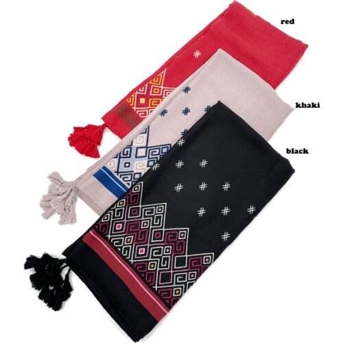 2020 Women Geometry Pattern Printed Pattern Scarf 3Colors 10pcs/lot