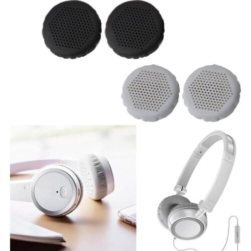 28EA 1Pair Leather Ear Pads Cushion Cover Earpads Replacement for Edifier W570BT W670BT Bluetooth Wireless Headset