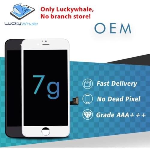 10PCS Free DHL 100% Brand New OEM Display Replacement For iPhone 7 4.7 inch LCD With 3D Digitizer Screen Touch Assembly