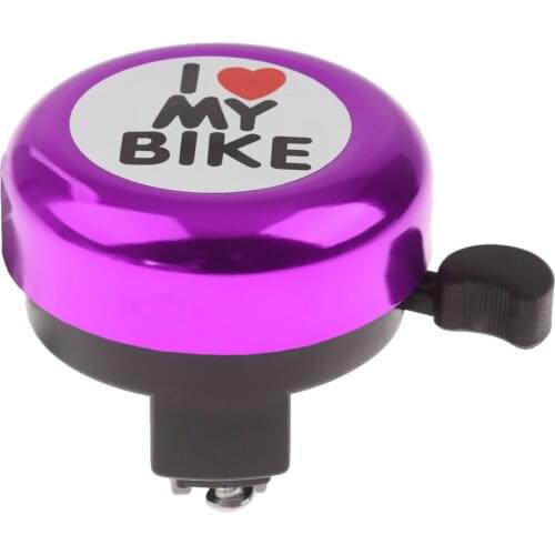 Kids Childs Bike Cycle Cycling Bell Ring Sound Red Black Blue Purple