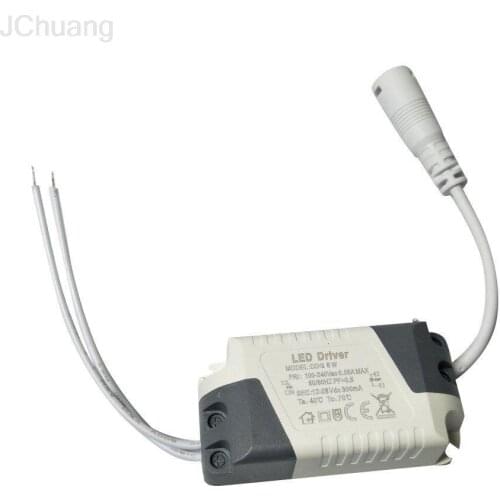 Dimmable LED Light Lamp Driver Transformer Power Supply 6/9/12/15/18/21W maximum Assure the Wattage of the Strip Light