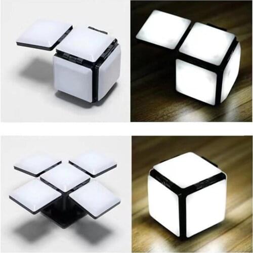 Environmental Protection Cube Energy Saving Lamp Fully Adjustable Light Panels USB Magic Lamp Led Foldable Night Light