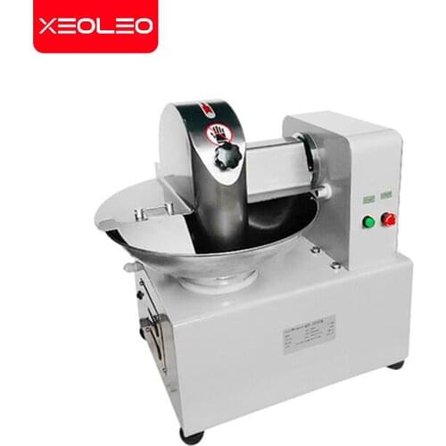 XEOLEO Electric Vegetable Cutting Machine Commercial Cutter 5L Restaurant Vegetable Grinder Kitchen Food Meat Processor