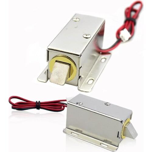 Small size Power on unlock power off lock drawer Cabinet electric Bolt Lock