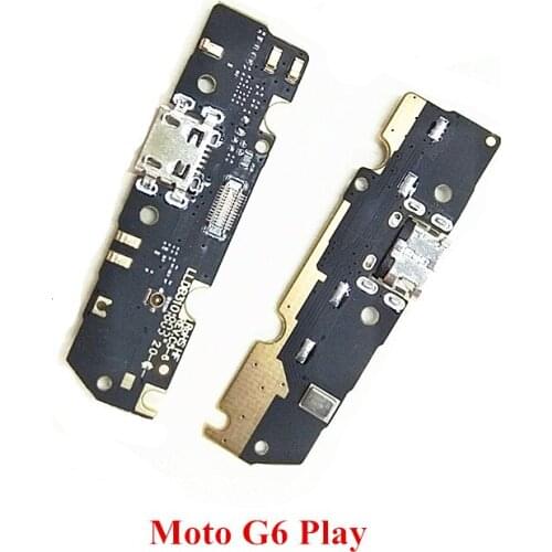 Micro USB Charger Charging Port Dock Connector Flex Cable for Motorola Moto G6 Play