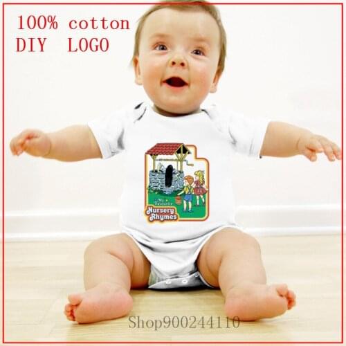 My Favourite Nursery Rhymes 2020 Baby Clothes Bodysuits Baby Girl boy Clothes Unisex Baby Cotton Bodysuits Roupas de bebe