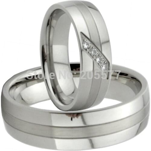 Big size USA size 10 11 12 13 14 15 mens and womens white Gold Style Titanium western engagement ring wedding band rings sets