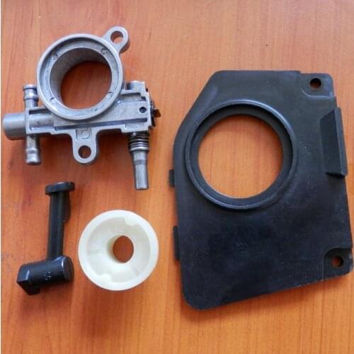 G2500 OIL PUMP Kit FITS ZENOAH KOMATSU 25cc CHAINSAW PLATE COVER WORM GEAR HOUSING OILER INJECTOR NOZZLE 284155112 FREE SHIPPING