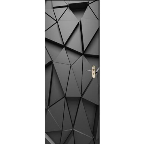 Practical Door Stickers Diy 3D Mural For Living Room Bedroom Home Decor Poster Pvc Self Adhesive Waterproof Creative Door Sticke