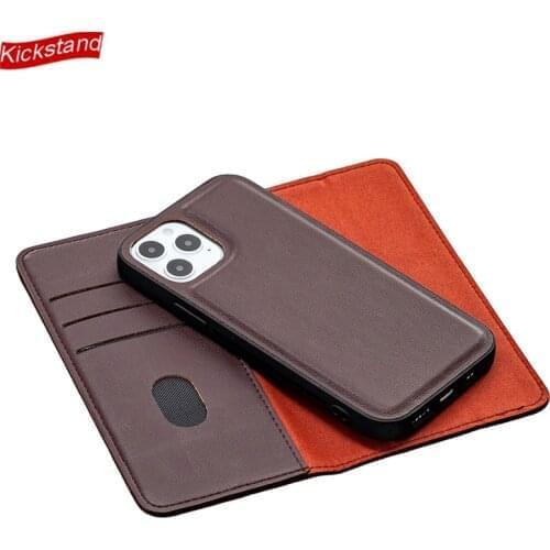 Genuine Leather Detachable Case Samsung Galaxy A70 A50 A40 A30 A20E A20 A10E A10 M10 Cover Magnetic Flip Card Slot Remove Wallet