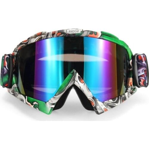 New Arrival High Quality Transparent Sport Racing Off Road Motocross Goggles Glasses Motorcycle Dirt Bike UV Protection