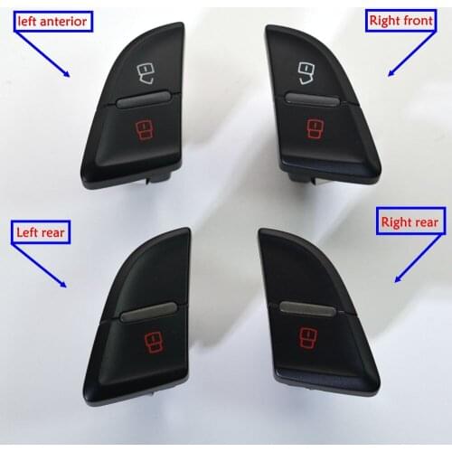 OEM 1-4 Pcs Front Left Door Lock Switch For A4 B8 S4 Allroad Quattro A5 S5 RS4 8KD 962 107