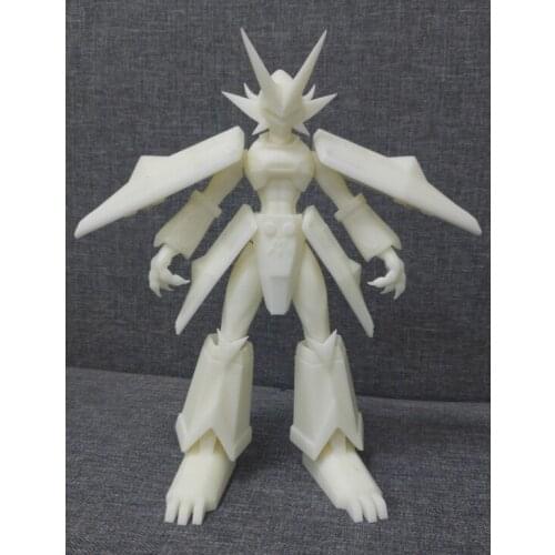 Original 3D Printing Digimon Adventure Magnamon Resin Figure Toys Unpainted Model Royal Knight Decor Display Custom-Made