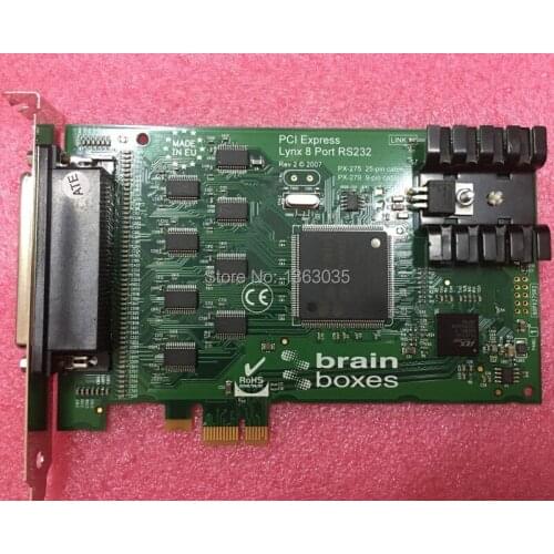 PCI Express Lynx 8 port RS232 90PX275R2 PX-279B Multiport Serial Adapter card