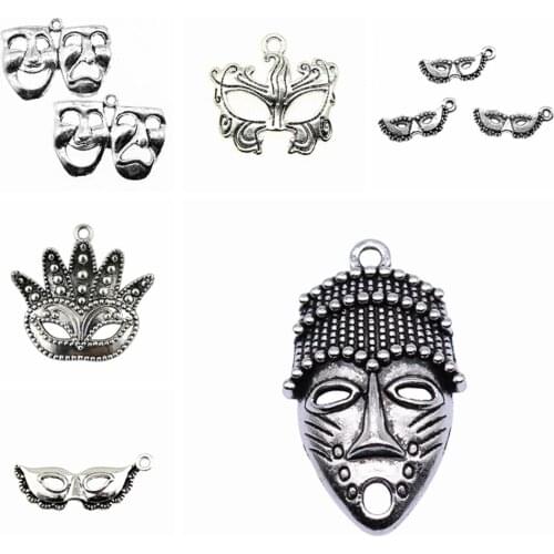 Sejuani diy charms for jewelry making kit pendant for bracelet jewelry accessories Mask Connector Charms