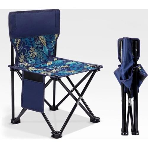 Portable Outdoor Folding Fishing Chair Travel Outdoor Camping Beach Hiking Picnic Foldable Seat Fishing Tool Fold Chair