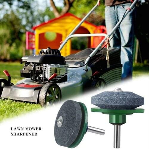 Universal Lawn Mower Fast Blade Sharpener Grinder Rotary Drill Gardening Tool