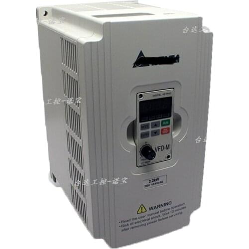 VFD037M23A Delta VFD-M Inverter AC Motor Drive 3 Phase 220V 3.7Kw 5HP 17A 400HZ