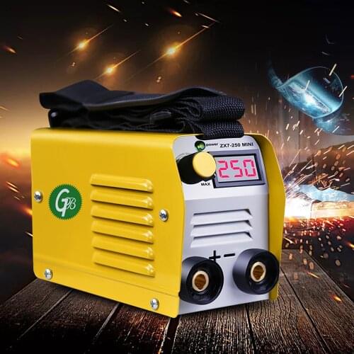 20-250A Current Adjustable Portable Household Mini Electric Welding Machine IGBT Digital Soldering Equipment wit Display ZX7-250