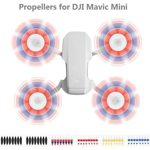 8pcs Lightweight Propellers 4726F Foldable Low Noise Replacement Props for DJI Mavic Mini Propeller Accessories