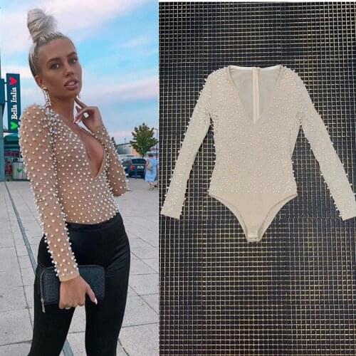 Cutseber Women's Long Sleeve Bodysuits