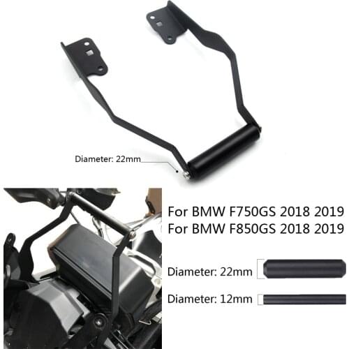 For BMW F750GS F850GS 2019-on Stand Holder Phone Mobile Phone GPS Plate Bracket F750GS F850GS f 750 gs f850gs 2018