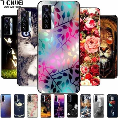 For Tecno Camon 17 Pro Case Phone Cover Silicone Soft Fundas for Tecno Camon 17 Back Cover TPU Bumpers for Camon17 17Pro Slim