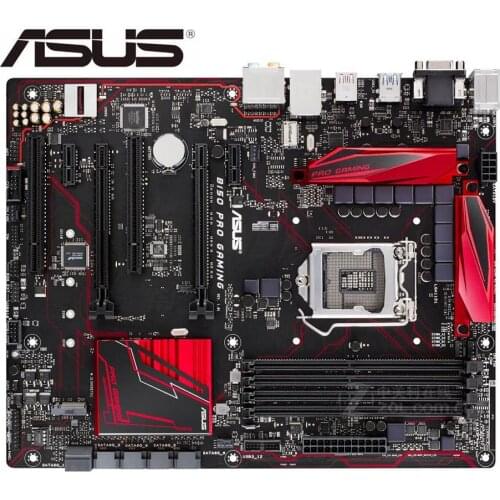 Used for ASUS B150 PRO GAMING original motherboard for ASUS intel LGA 1151 DDR4 I3 I5 I7 USB2.0 USB3.0 USB3.1 mainboard