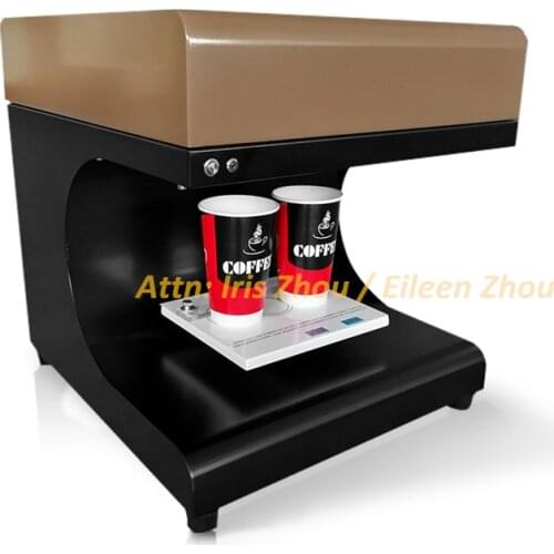 Commercial used art 3d printer/table top selfie coffee printer machine with WIFI system