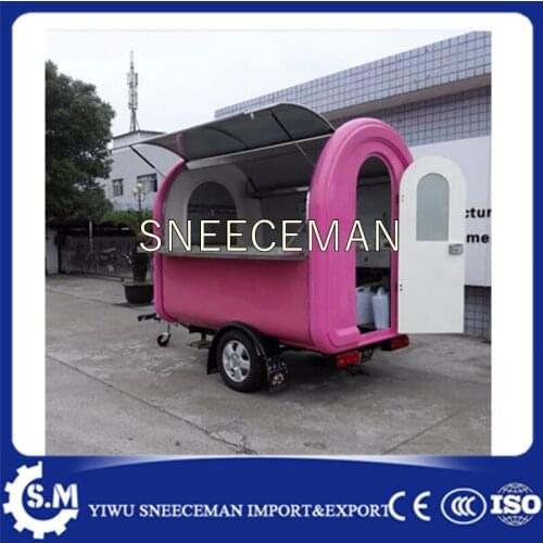 Customized mobile car mobile food cart fast food car with competitive price