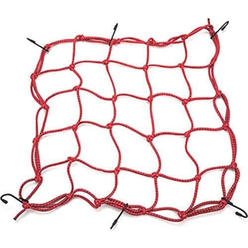 Motorcycle Trunk Moto Helmet Net Pocket Reflective Mesh Net Luggage Net Protective Gears Luggage Hooks Motorbike Accessories