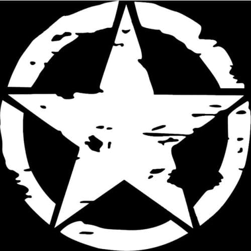 Star Graphic Decals Motorcycle Car Stickers Car-styling Vinyl Sticker For Jeep Wrangler