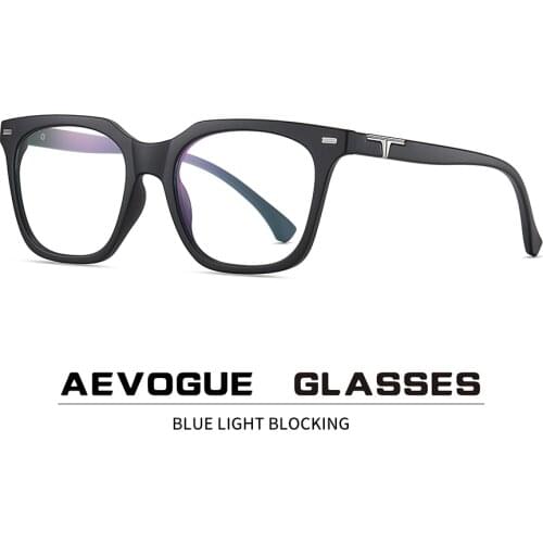 AEVOGUE Man Anti-Blue Light Glasses Woman Glasses Optical Frame Computer Eyeglasses Prescription Glasses AE0923