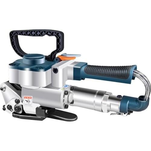 Pneumatic Friction Welding Baler Strapping Machine Air PET Banding Machine Tool For 13-19mm Width PET Straps