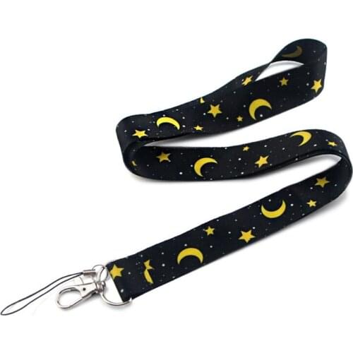 Mobile Phone Lanyard ID Card Lanyard Hanging Neck Key Chain Lanyard Cute Cat Phone Strap2.5cm*46cm 1pc 2 Styles