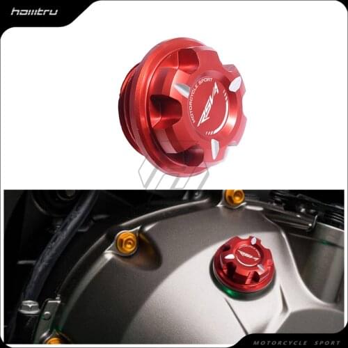 Motorcycle Oil Sump Drain Cap Screw Sump Nut Bolt Case for Aprilia RSV4 R RF RR 2009-2021
