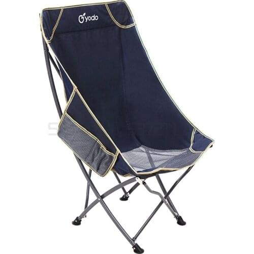 Outdoor portable folding chair fishing chair stool leisure beach lounge chair lunch Chair Moon chair
