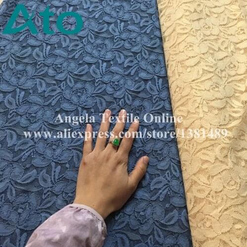 High quality Stretch shirt dresses Lace Fabric Elastic pretty flora lace newborn photography backdrop wrap DIY patchwork cloth