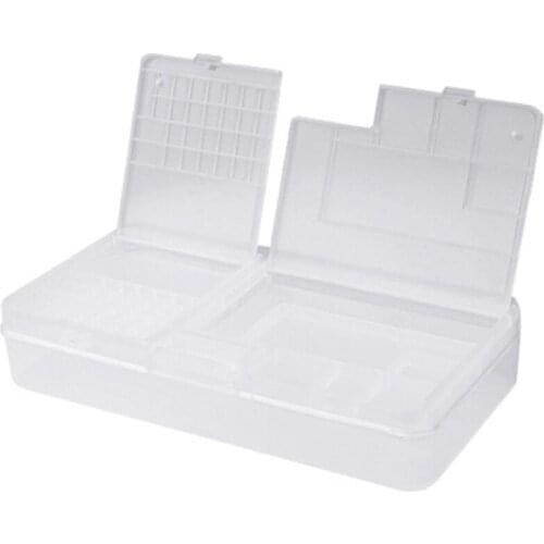 10 Pieces Of Mobile Phone Repair Tool Storage Box, Suitable For Iphone Motherboard Component Storage Box Container