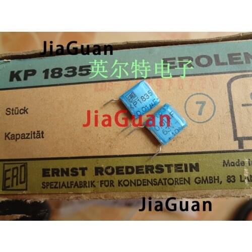 20pcs Germany VISHAY ERO KP1835 0.01UF 63V 103/63V p10mm audio film capacitor 0.01uf/63v MKP Nonpolar kp 1835 10nf/63v