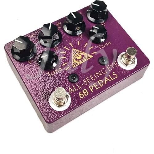 68pedals King of Tone Overdrive stompbox Analog Man remake effect