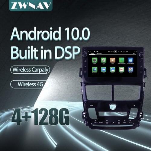 For Toyota Yaris 2017-2020 Car radio player Android 10 PX6 64GB GPS Navigation Multimedia Player Radio