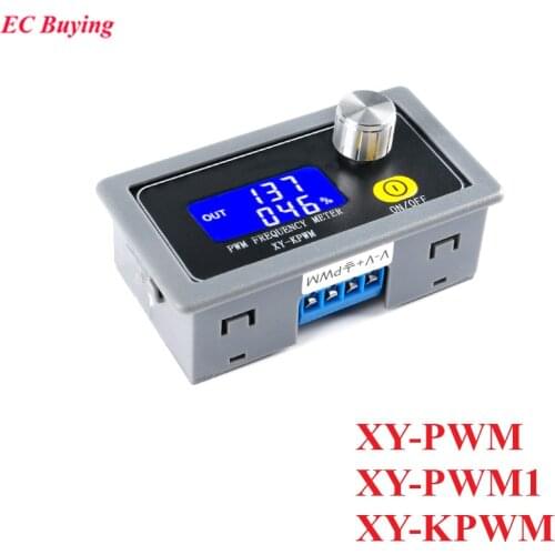 Signal Generator PWM Pulse Frequency Duty Cycle Adjustable Module 1 Channel 1Hz-150KHz Square Wave LCD Display