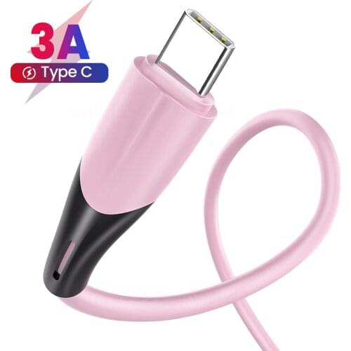 Fast Charge 5A USB Type C Cable For Samsung S20 S9 S8 Xiaomi Huawei P30 Pro Mobile Phone Charging Wire